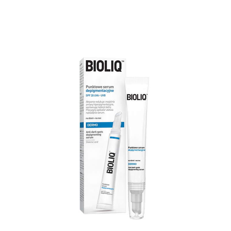 BIOLIQ DERMO punktowe serum depigmentacyjne krem