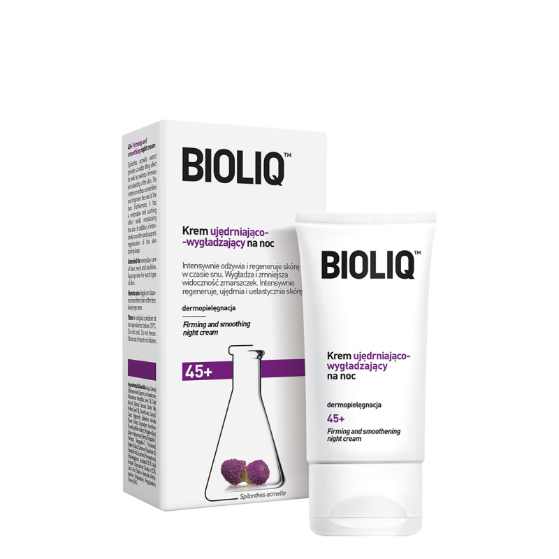 BIOLIQ 45 Krem ujedrniająco-wygładzaja na noc 50ml