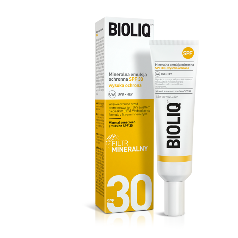 BIOLIQ SPF mineralna emulsja ochronna SPF 30